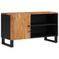 vidaXL TV skrinka 80x33x46 cm masívna akácia a spracované drevo