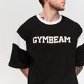 Tričko Premium Heavyweight Varsity Black - GymBeam, veľkosť M