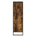 vidaXL Kúpeľňová skriňa Dymová dub 40 x 30 x 100 cm Kompozitné drevo