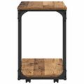 vidaXL Bočný stôl Staré drevo 50 x 35 x 55.5 cm Kompozitné drevo