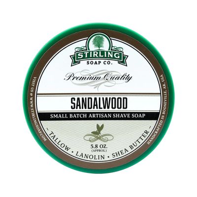 Mydlo na holenie STIRLING Shave soap Sandalwood 170 ml
