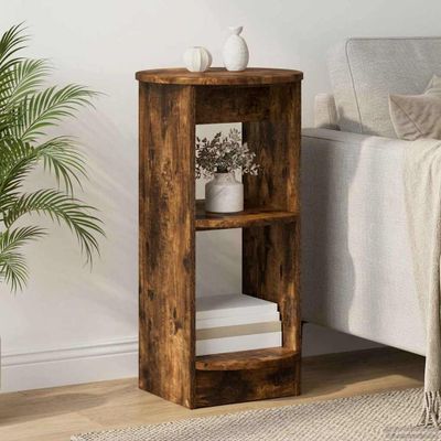 vidaXL Bočná skrinka Údený Dub 40 x 40 x 75 cm Konštruované drevo