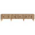 vidaXL TV skrinka 147 x 34,5 x 30 cm Dub artisan Kompozitné drevo