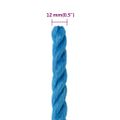 vidaXL Pracovné lano modré 12 mm 25 m polypropylén