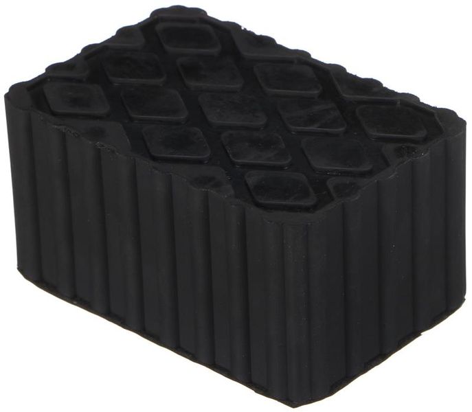 Gumová podložka pre zvedák automobilov JACK PAD 18, 120x80x60 mm SIXTOL