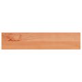 vidaXL Parapety 2 ks Lak 80 x 15 x 2 cm Masívne bukové drevo