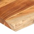 vidaXL Stolová doska 110x80x2,5 cm obdĺžnik akáciový masív živá hrana