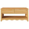vidaXL Konferenčný stolík so zásuvkou Drammen Dub 99 x 55 x 45 cm