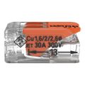 Svorka Wago 221-612, 2x0,5-6 mm2 páčková, bezšroubová