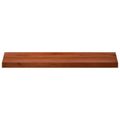 vidaXL Parapety 2 ks Hnedá 100 x 25 x 2 cm Masívne bukové drevo