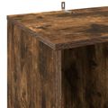 vidaXL Skrinka na gramofónové platne Dymový dub 44,5 x 36,5 x 74,5 cm