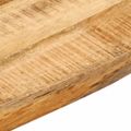 vidaXL Stolová doska 40x40x2,5 cm živý okraj masívny mangovník