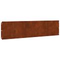 vidaXL Obrubník trávnika 20 pcs 25 x 103 cm Poveternostne odolná oceľ