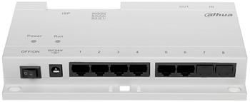 PoE Switch Dahua pro IP vrátné VTNS1060A 6 portov, bez zdroja