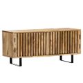 vidaXL TV stolík z mangovníkového dreva 90x30x40 cm