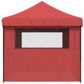 vidaXL Párty stan 279 x 410 x 315 cm Vínovo červená Oxfordská látka