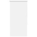 vidaXL Roleta Zatemnenie biela 80x130cm Šírka látky 75,7cm Polyester