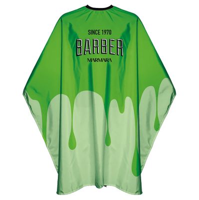 Barber pláštenka MARMARA BARBER Cape Acid green