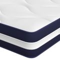 vidaXL Taštičkový pružinový matrac stredne tvrdý 80x200 cm