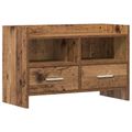 vidaXL TV skrinka 71,5 x 33 x 47 cm Staré drevo Kompozitné drevo