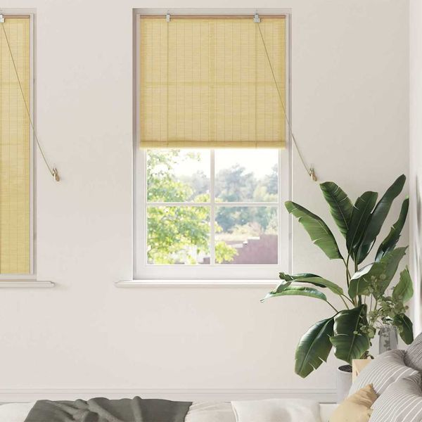 vidaXL Roleta Príroda 90 x 160 cm Bambus
