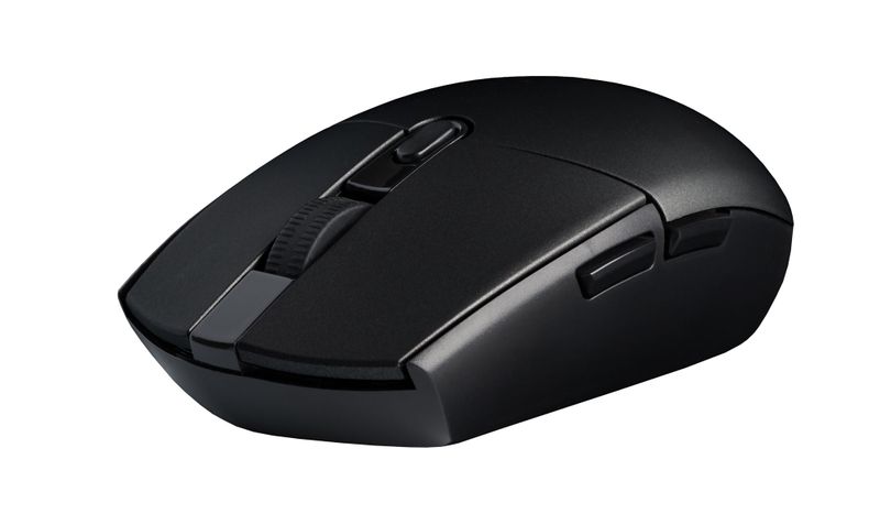 C-TECH WLM-06S-B/Kancelárska/Optická/Pre pravákov/1 600 DPI/Bezdrôtová USB/Čierna
