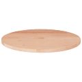 vidaXL Okrúhla stolová doska Ø50x1,5 cm neošetrený dubový masív