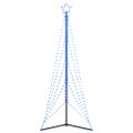 vidaXL LED vianočný stromček 525 LED modré 302 cm