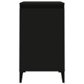 vidaXL Nočné stolíky 2 ks čierne 40x35x70 cm spracované drevo