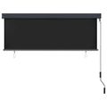 vidaXL Vonkajšia zatemňovacia roleta 160x250 cm antracitová