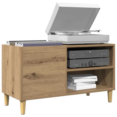 vidaXL Skrinka na platne dub artisan 84,5x38x48 cm kompozitné drevo