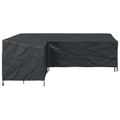 vidaXL Obal na nábytok 260 x 210 x 80 cm 210D Oxford tkanina Tvar L