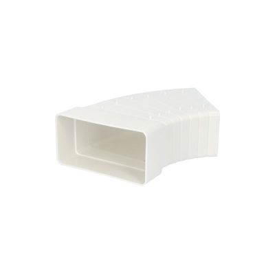 Koleno 3° až 48° horizontální VENTS 82810 - 60x204mm PVC