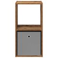 vidaXL Nočný stolík 2 ks Staré drevo 35 x 32 x 68,5 cm