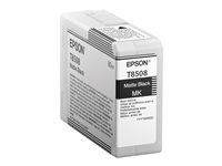 80 ml - matná čierna - originálna - atramentová kazeta - pre SureColor SC-P800