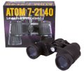 Binokulárny ďalekohľad Levenhuk Atom 7–21x40