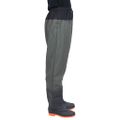 VidaXL Waist Waders s čižmami tmavozelená veľkosť 39