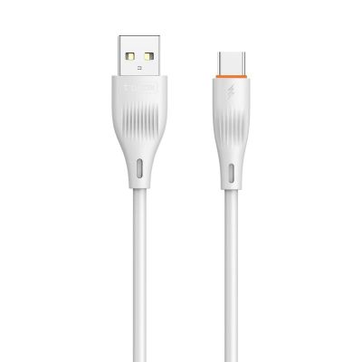 Kábel T-PHOX X-LITE TYPE-C biely 1M 3A