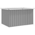 vidaXL Záhradný úložný box, sivý 149x99x93 cm