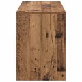 vidaXL TV skrinka 102 x 37,5 x 52,5 cm Dubové drevo Kompozitné drevo