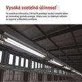 LED trubica T8 6,5 W 60 cm neutrálna biela 10 ks