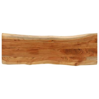 vidaXL Stolová doska 120x40x3,8 cm obdĺžnik masívna akácia živá hrana