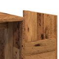 vidaXL Konferenčný stolík staré drevo 90x45x35 cm kompozitné drevo