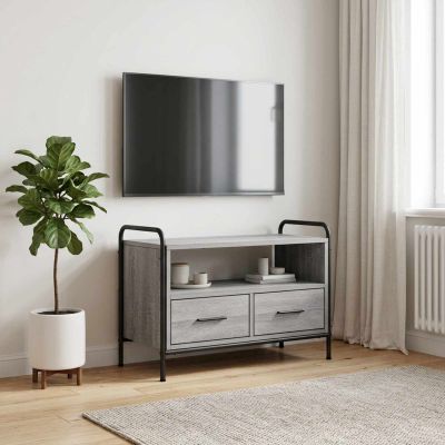 vidaXL TV skrinka 67,5 x 33 x 50 cm Sivý Sonoma Kompozitné drevo