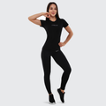 Dámske tričko FIT Black - GymBeam, veľkosť L