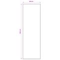 vidaXL Behúň LESAKA Hnedá 80 x 250 cm Diamantový zamat
