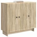 vidaXL Servírovacia skriňa Dub sonoma 89 x 34,5 x 80 cm
