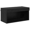vidaXL Zostava TV skriniek 60 x 30 x 30 cm Čierny dub Kompozitné drevo