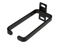 Organizér káblov pre rack (CMHOOK1UN) - Krúžok na usporiadanie káblov - čierna - 1U - pre P/N: RACK-18U-20-WALL-OA, RACK-21U-20-WALL-OA, RACK-24U-20-WALL-OA, RK3236BKF, RKQMCAB12V2