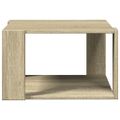 vidaXL Konferenčný stolík dub sonoma 51,5x51,5x30 cm kompozitné drevo